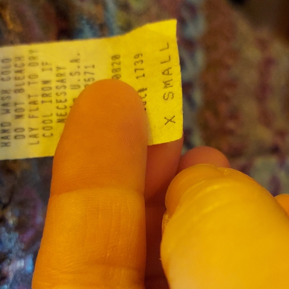 Lace Multi Color Button Down Blouse - image 2